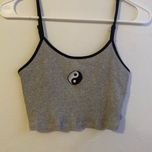 2 Piece Women’s Cropped Tank Top